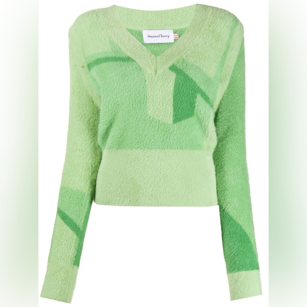 House of Sunny Green Sweater
